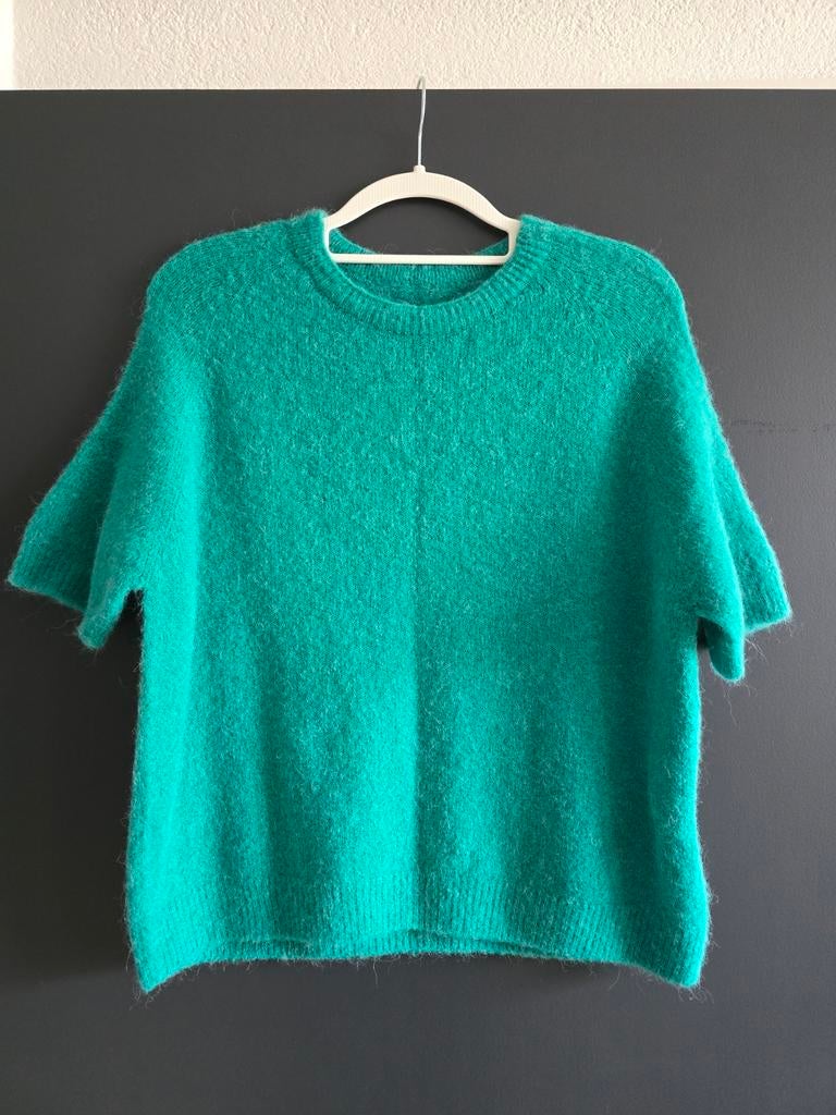 Nieuw truitje alpacawol 40 42 44 groen, Kleding | Dames, Ophalen of Verzenden, Nieuw, Maat 42/44 (L), Groen
