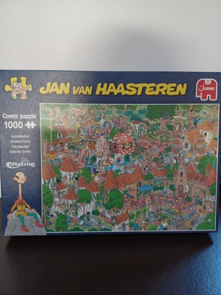 20045 Sprookjesbos Jan van Haasteren, Ophalen of Verzenden, 500 t/m 1500 stukjes, Zo goed als nieuw, Legpuzzel