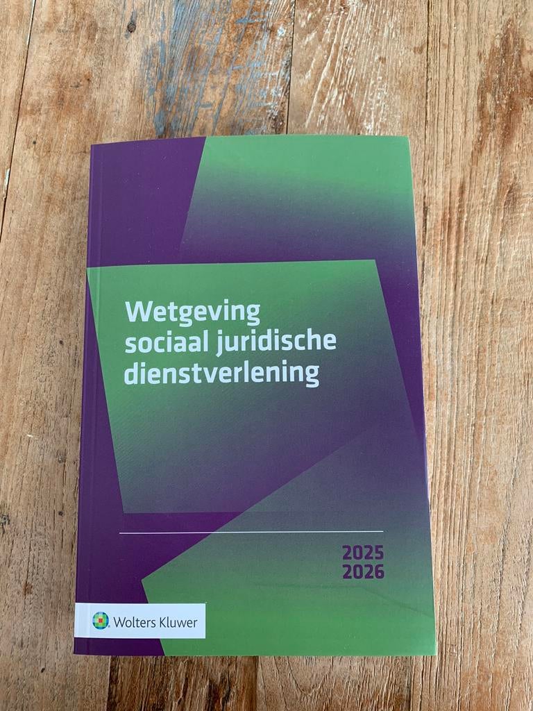 Sociaal juridische dienstverlening, Boeken, Ophalen of Verzenden, Alpha, Zo goed als nieuw, HBO