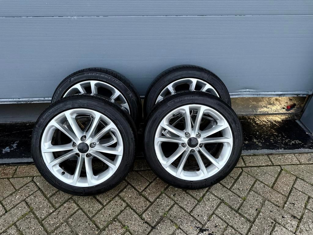 Originele 17 Volkswagen Spa Velgen 5x112 VW AUDI SEAT CUPRA, Gebruikt, Velg(en), 17 inch, Ophalen of Verzenden
