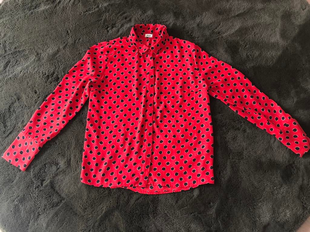 Mooie travel blouse maat L van Collection Pimkie, Ophalen of Verzenden, Zo goed als nieuw, Maat 42/44 (L), Rood