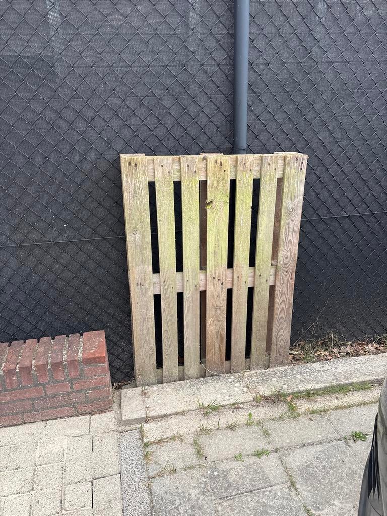 Houten pallet, Ophalen, Gebruikt, Pallet