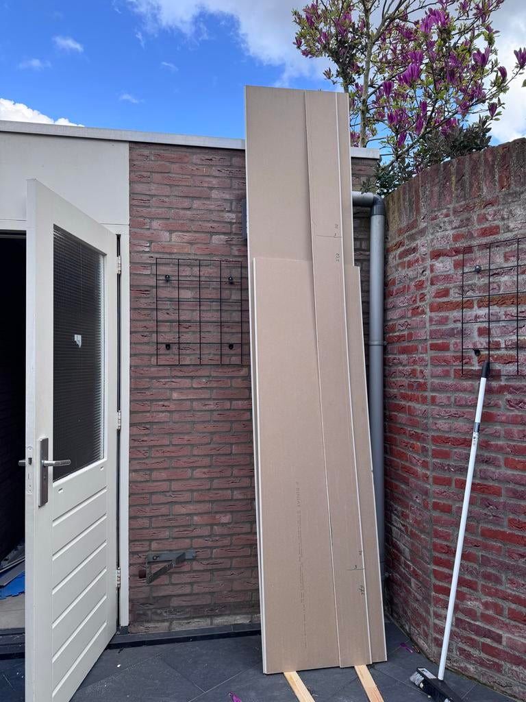 GRATIS Gipsplaten diverse afmetingen, Doe-het-zelf en Verbouw, Platen en Panelen, Ophalen, Nieuw, Overige materialen, 100 mm of meer