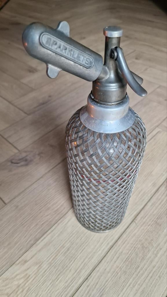 Sparklets Engelse siphon sodawater spuitfles, Antiek en Kunst, Ophalen of Verzenden
