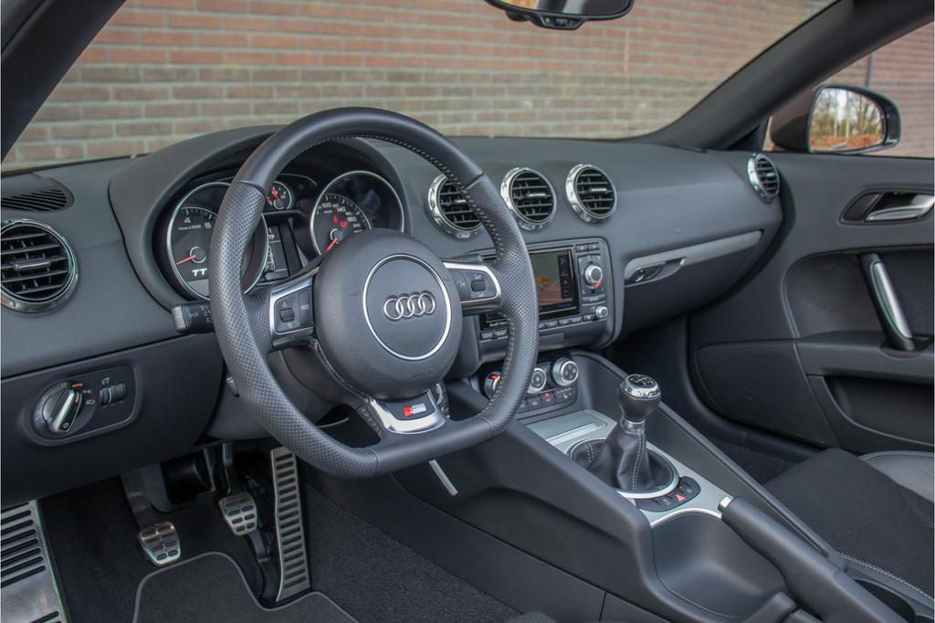 Audi TT 2.0 TFSI 211pk Roadster, 54.000km, S-Line, Stoelverw, Euro 5, Gebruikt, Zwart, 4 cilinders