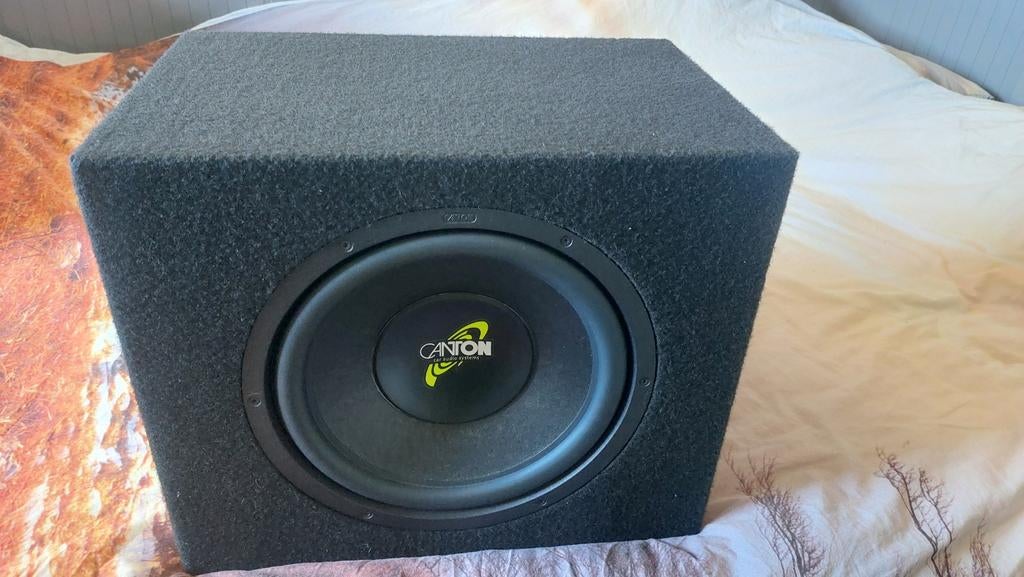 Te koop nieuwe canton 300 rms subwoofer moet snel weg, Ophalen, Nieuw
