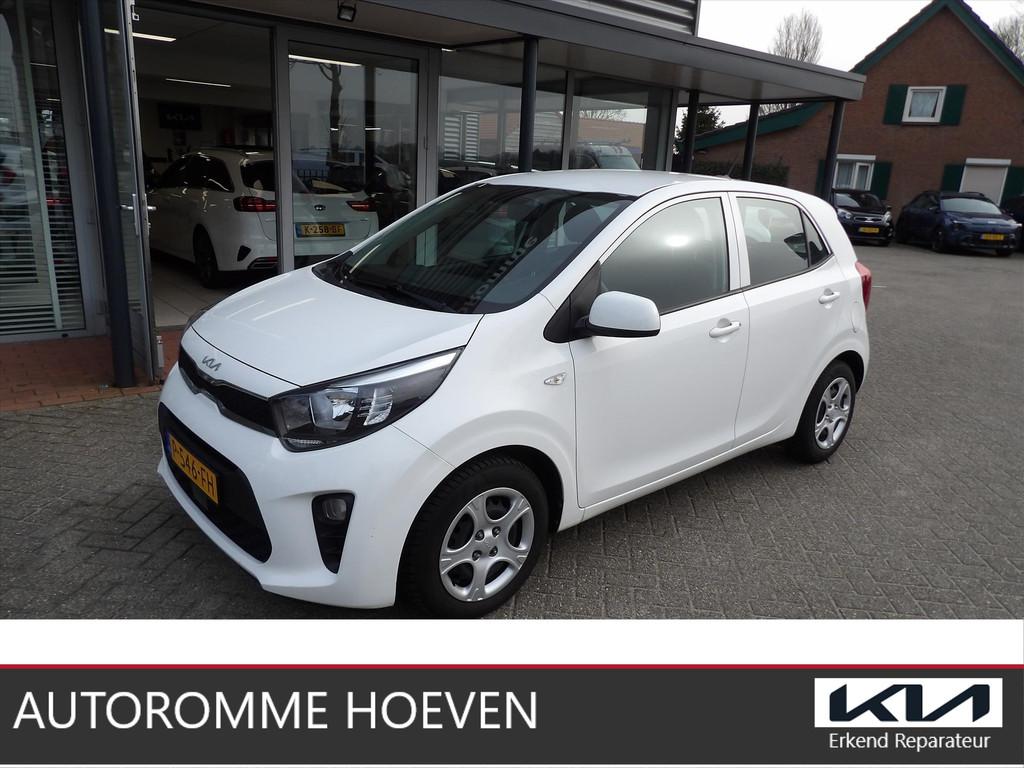 KIA Picanto 1.0 DPi ComfortLine Org. Ned. 24.000km!, Stof, 4 stoelen, Wit, Origineel Nederlands
