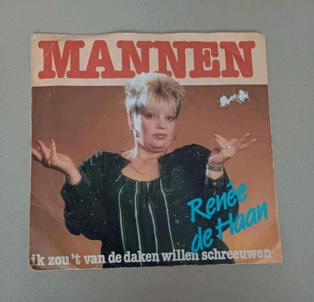 Renée De Haan  - Mannen, Cd's en Dvd's, Vinyl Singles, Gebruikt, Single, Pop, 7 inch, Ophalen of Verzenden