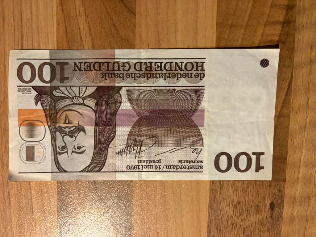 Hollandse gulden papiergeld - 100 gulden biljetten, Ophalen of Verzenden, 100 gulden, Setje