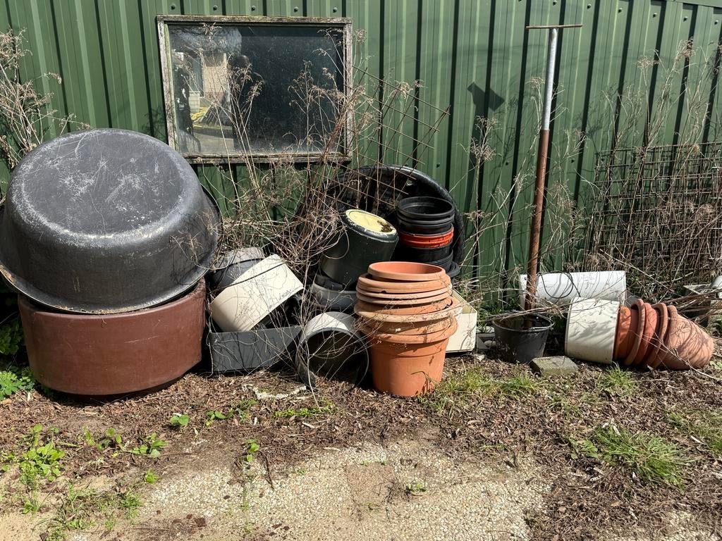 Planten bakken alles in 1 keer meenemen, Ophalen, Kunststof, Gebruikt, Minder dan 60 cm