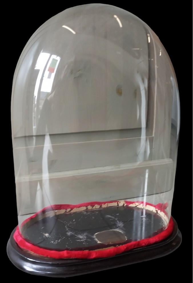 grote ovale stolp in glas., Ophalen, Gebruikt