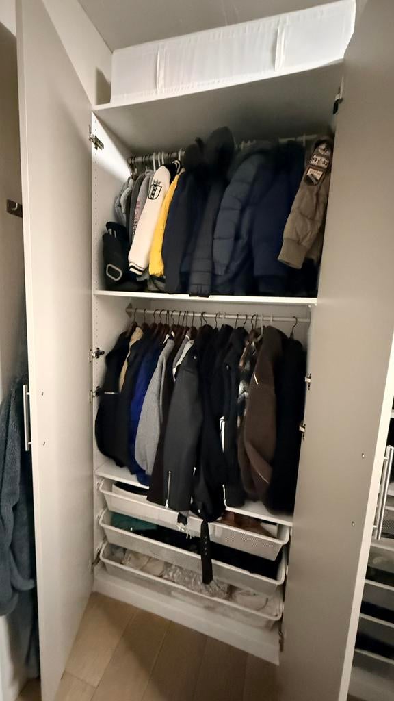 Pax kast 100x58x236, 200 cm of meer, Zo goed als nieuw, 50 tot 75 cm, 50 tot 100 cm