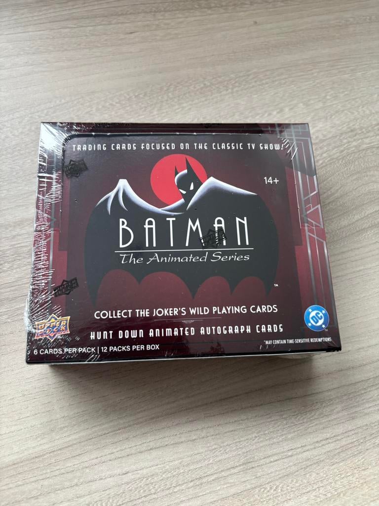 Batman The Animated Series Cards Hobby Box (Upper Deck 2026), Ophalen of Verzenden, Zo goed als nieuw