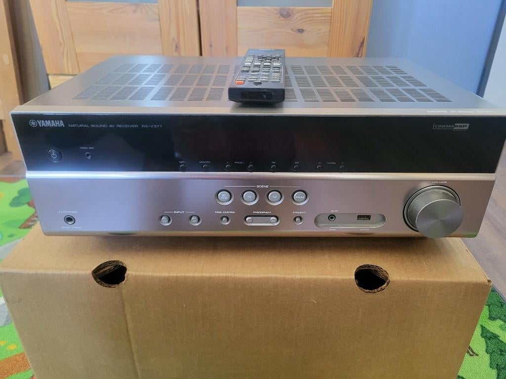 5.1 Yamaha versterker RX-V377, Gebruikt, Yamaha, Ophalen of Verzenden, 60 tot 120 watt