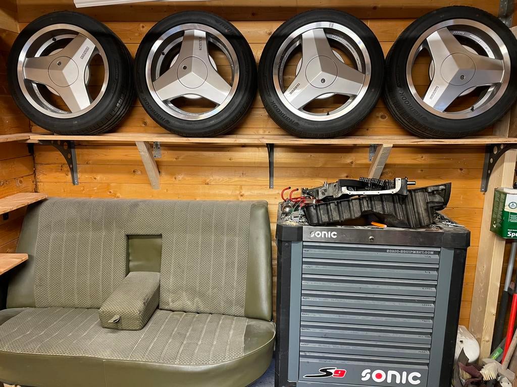 Brabus Monoblock II 17 inch velgen voor Mercedes, Auto-onderdelen, Banden en Velgen, Ophalen, Gebruikt, Velg(en), 17 inch