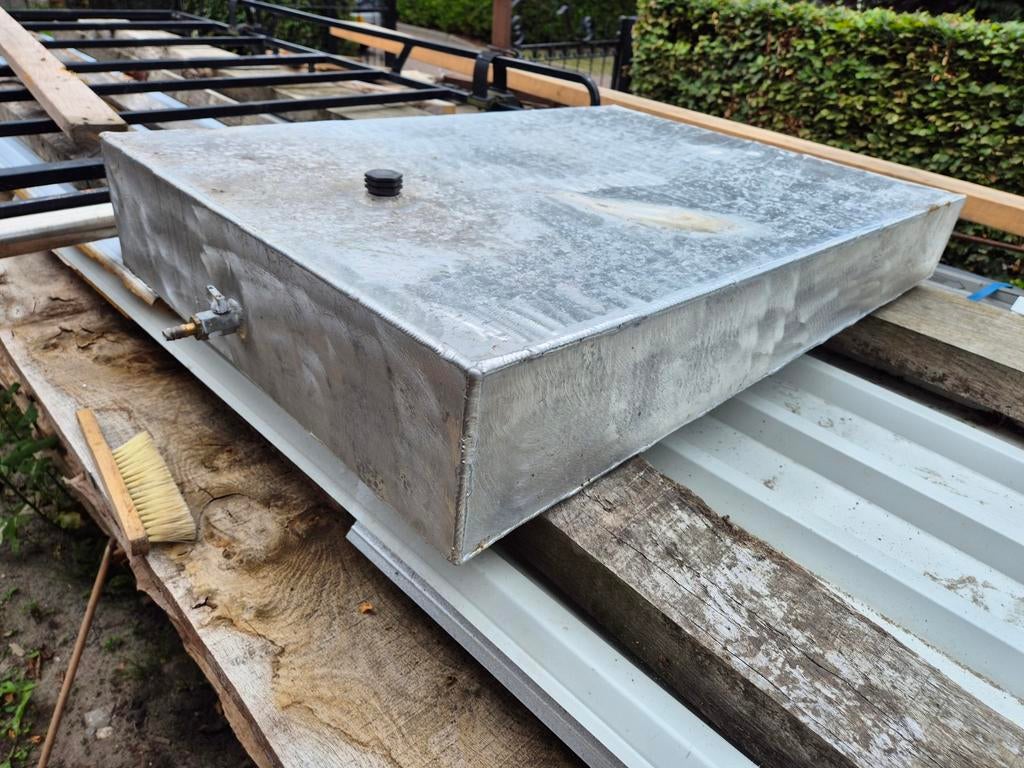 Aluminium watertank (+/-100L), Ophalen of Verzenden
