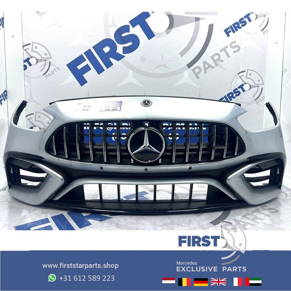 W206 C63 AMG VOORBUMPER C KLASSE ORIGINEEL A2068859401 C63s, Gebruikt, -, Voor, Ophalen of Verzenden