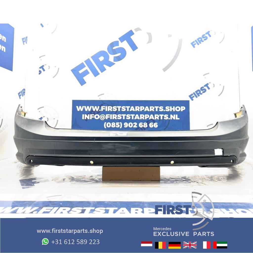 S204 W204 AMG ACHTERBUMPER + DIFFUSER Mercedes C Klasse W204, -, Ophalen of Verzenden, Achter, Bumper