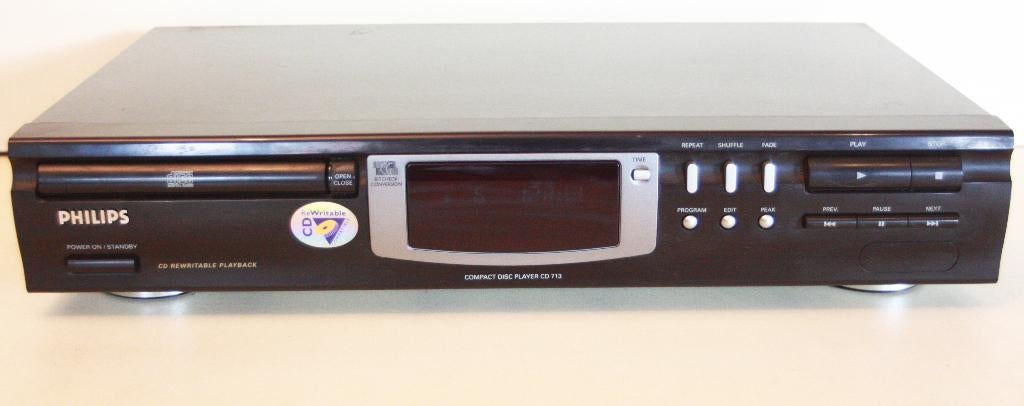 Philips CD 713 CD-Speler / CD Rewritable Playback, Ophalen of Verzenden, Zo goed als nieuw, Philips