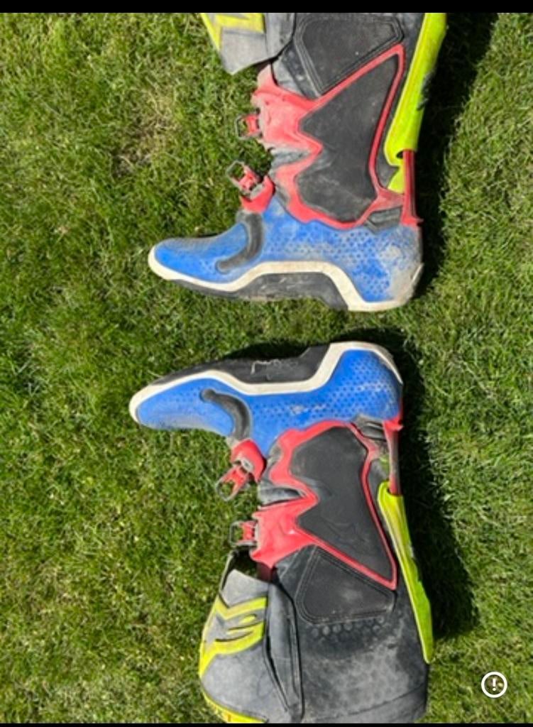 Alpinestars Tech 10 Motorcrosslaarzen - Maat 42, Motoren, Kleding | Motorkleding, Ophalen, Tweedehands, Heren, Laarzen