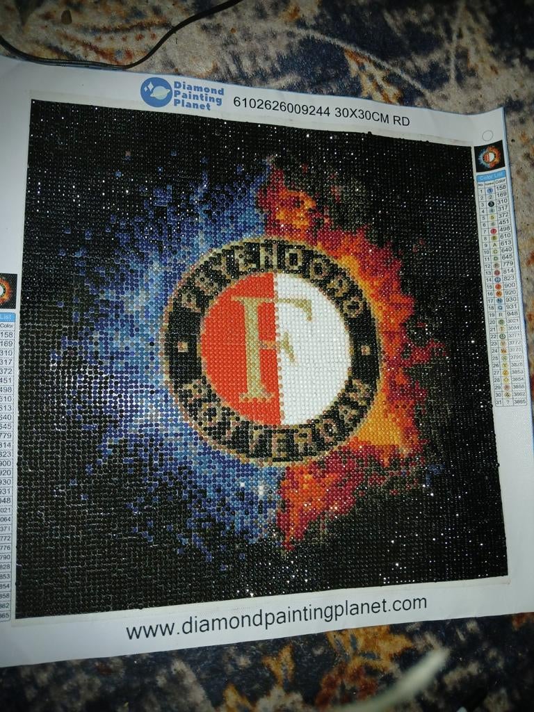 Diamond painting feyenoord, Seizoenskaart, Eén persoon