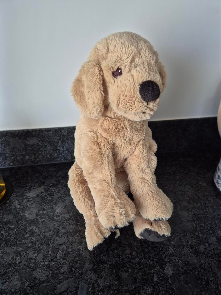 IKEA - Knuffel hond Gosig Golden, Kinderen en Baby's, Speelgoed | Knuffels en Pluche, Ophalen of Verzenden, Zo goed als nieuw