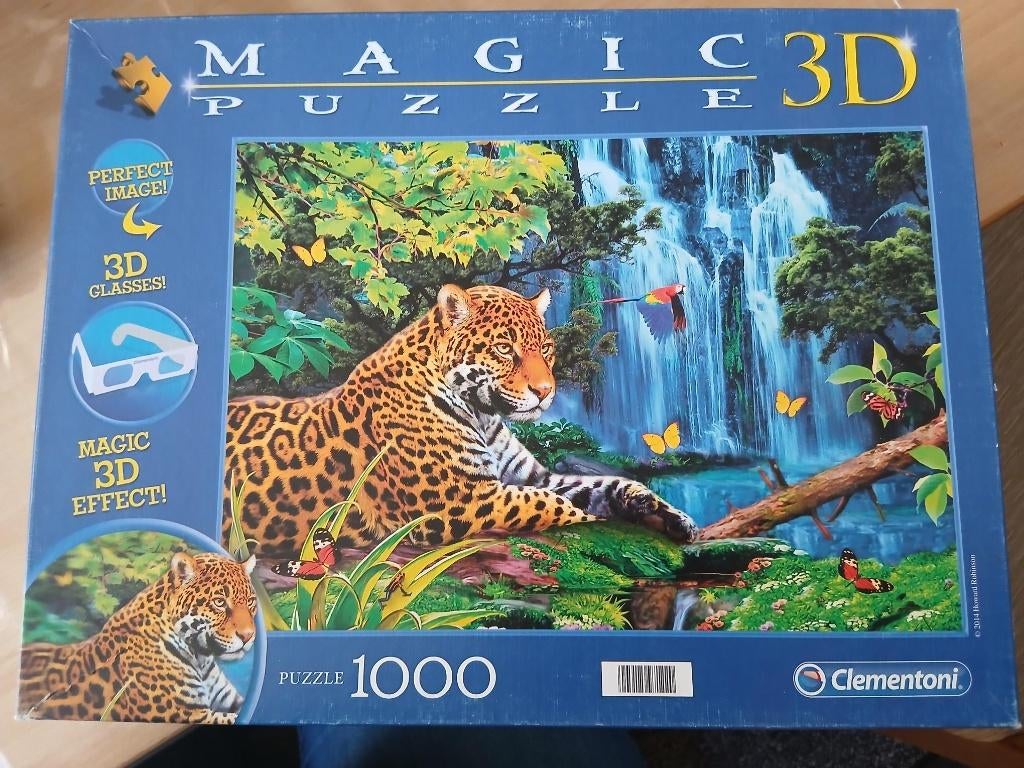 MAGIC 3D PUZZEL 1000 STUKJES, Ophalen of Verzenden, 500 t/m 1500 stukjes, Zo goed als nieuw, Legpuzzel