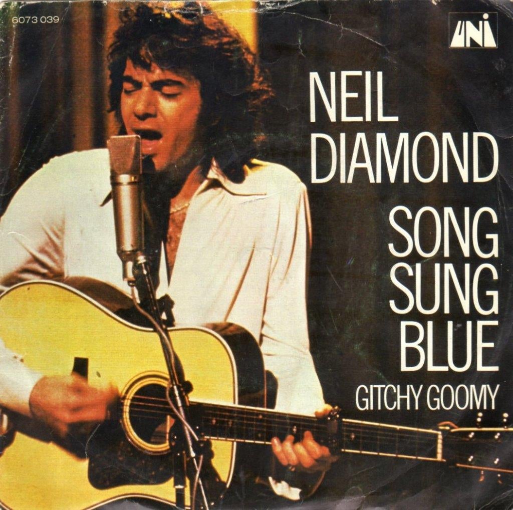 Neil Diamond ‎– Song Sung Blue (1972), Cd's en Dvd's, Vinyl Singles, Gebruikt, 7 inch, Single, Ophalen of Verzenden