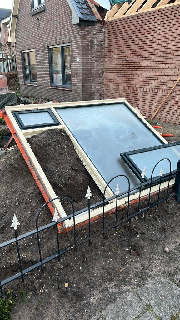 Kozijn, Ophalen, Zo goed als nieuw, Hout, Raamkozijn