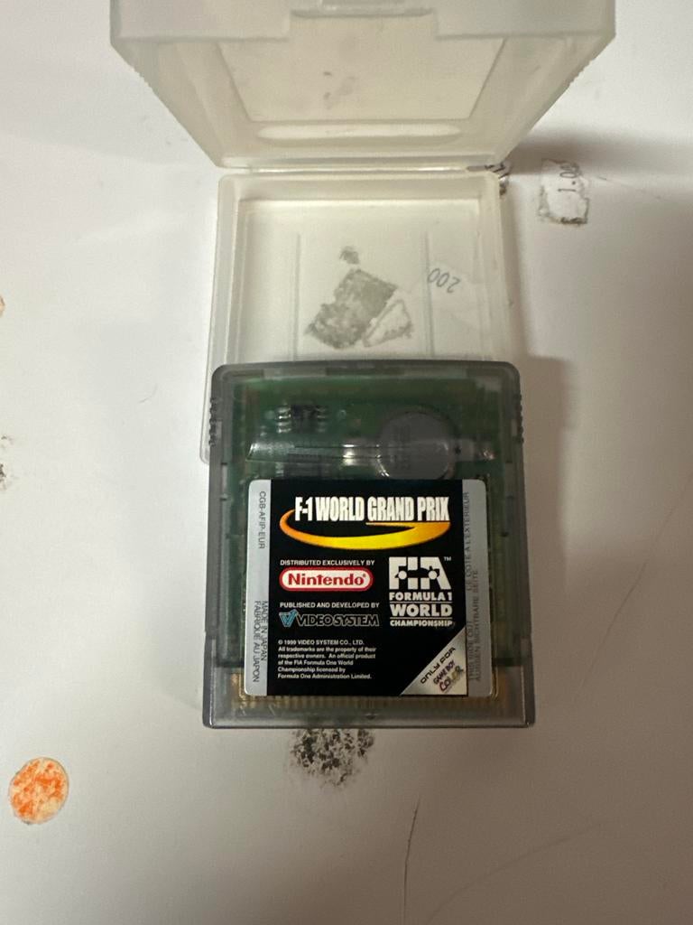 F-1 World Grand Prix Game Boy Color, Gebruikt, Oke, 1 speler, Racen en Vliegen