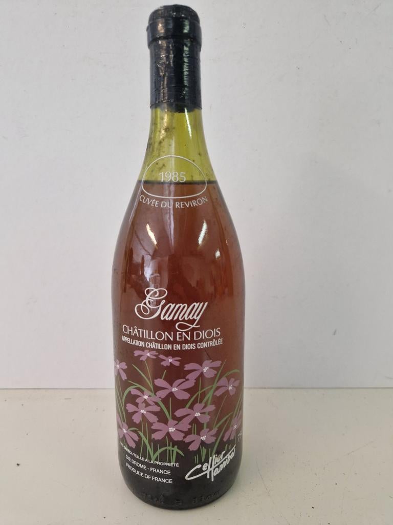 Vintage wijn 1985 Gamay Châtillon en Diois, Verzamelen, Ophalen