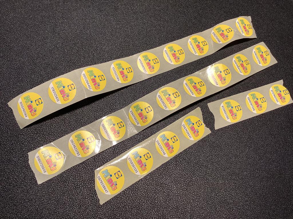 25 lidl mini zegels spaarkaart spaarzegels mini’s, Lidl, Ophalen of Verzenden