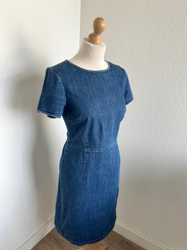 King Louie maat L spijker jeans jurk 3152, Blauw, Maat 42/44 (L), Ophalen of Verzenden, Zo goed als nieuw