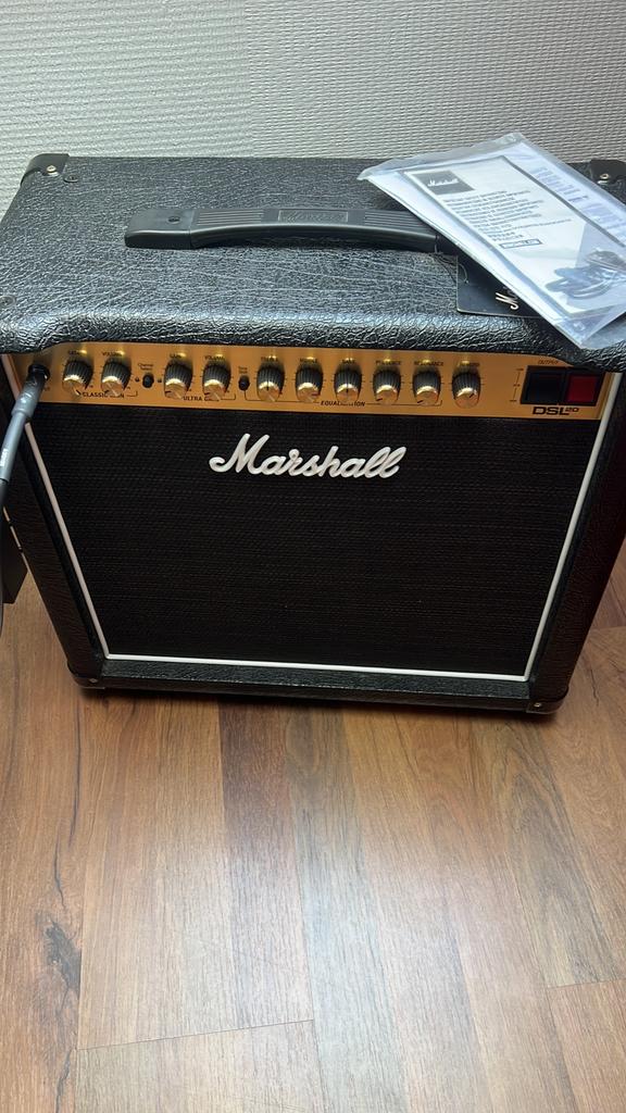 Marshall DSL20CR Guitar Combo Tube Amp, Ophalen of Verzenden, Gebruikt, Gitaar, Minder dan 50 watt