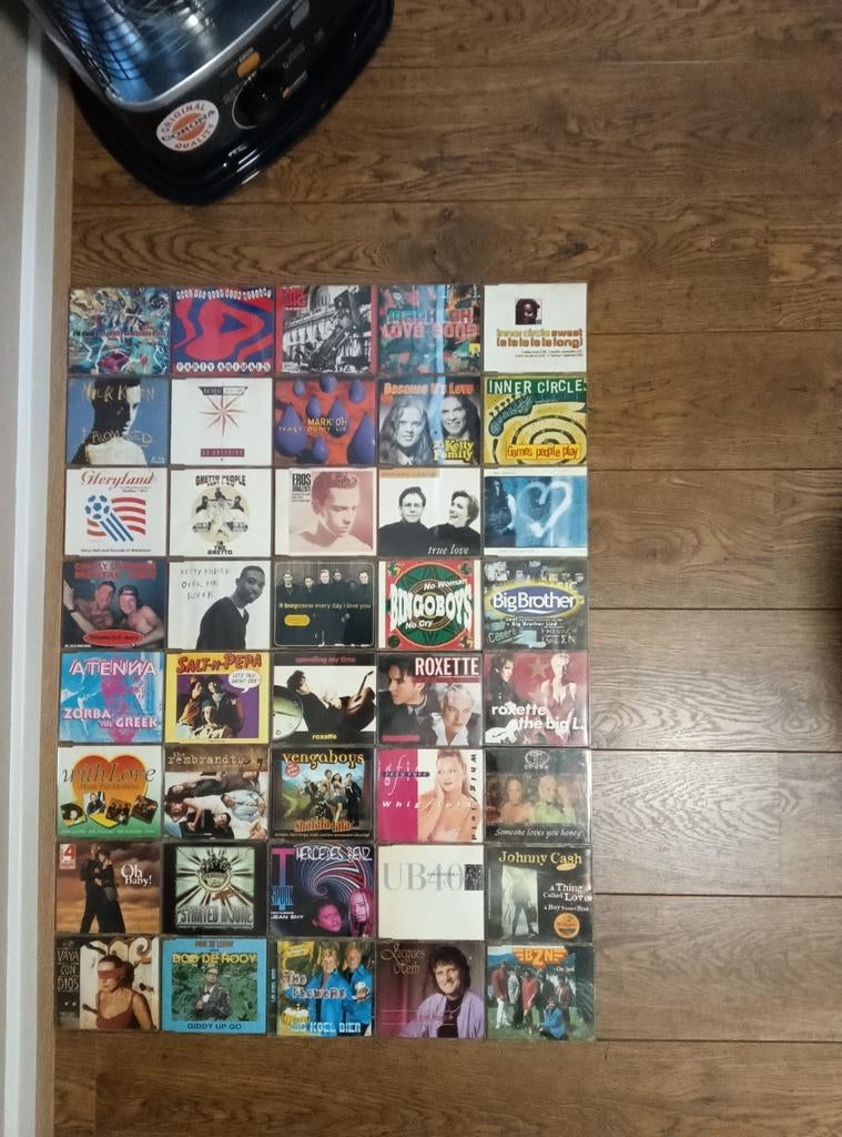 Grote collectie CD's en DVD's (muziek en film/serie), Cd's en Dvd's, Cd's | Overige Cd's, Ophalen, Gebruikt