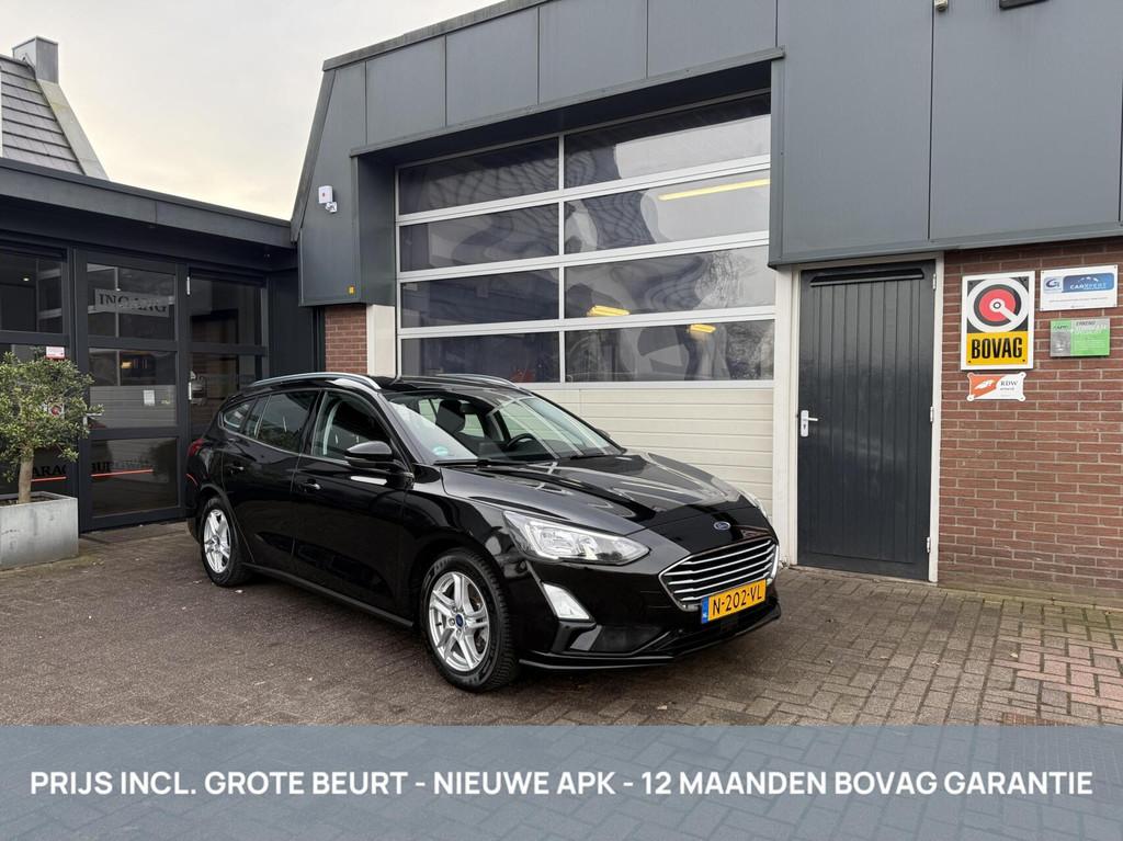 Ford Focus Wagon 1.0 EcoBoost 125PK ACC/CAMERA/CARPLAY *ALL-, 12 maanden, Gebruikt, Zwart, Origineel Nederlands