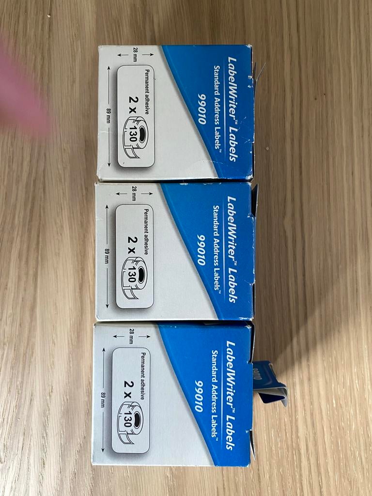 DYMO LabelWriter Labels 99010 - 3 rollen, Ophalen, Nieuw, Etiket