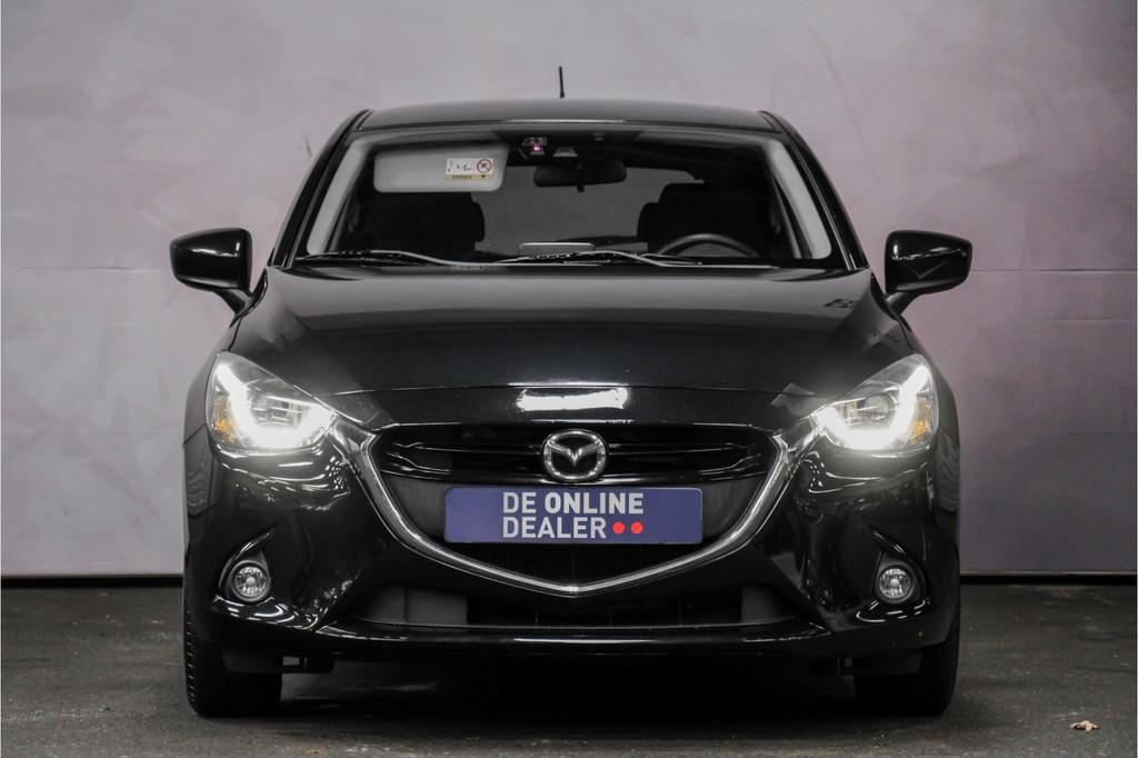 Mazda 2 1.5 AUT Skyactiv-G GT-M |Navi|LED|16inch (bj 2015), Euro 6, 4 cilinders, Zwart, Origineel Nederlands