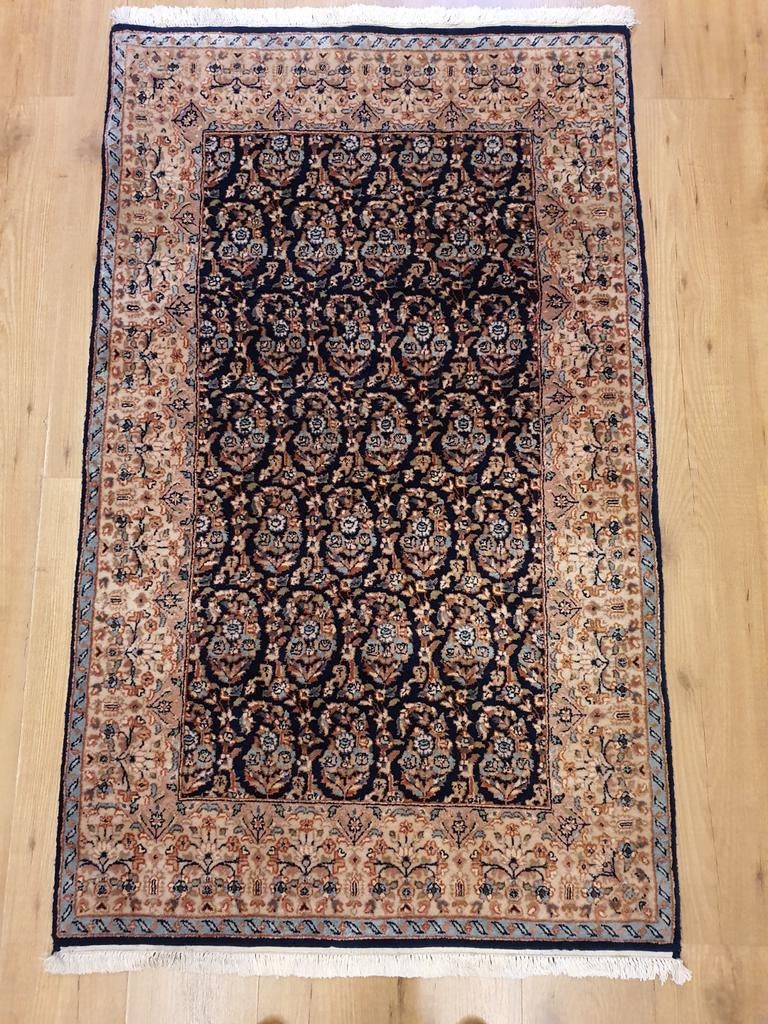 Vintage handgeknoopt oosters tapijt kirman 160x92, Info@SlatsAntiek.nl, Perzisch, 150 tot 200 cm, Rechthoekig