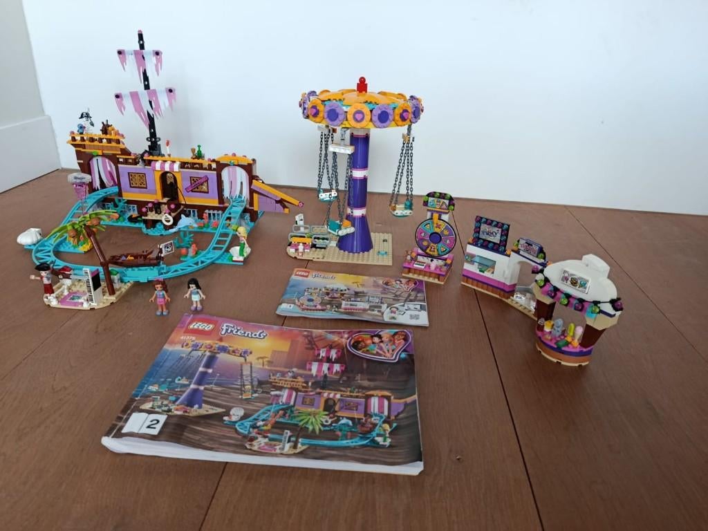 LEGO Friends 41375 Heartlake City Pier met Kermisattracties, Kinderen en Baby's, Speelgoed | Duplo en Lego, Zo goed als nieuw
