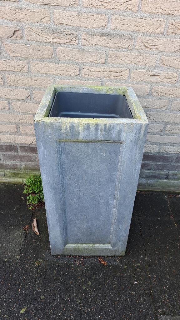 Buiten plantenbak (2x), Ophalen, Kunststof, Gebruikt, Minder dan 60 cm