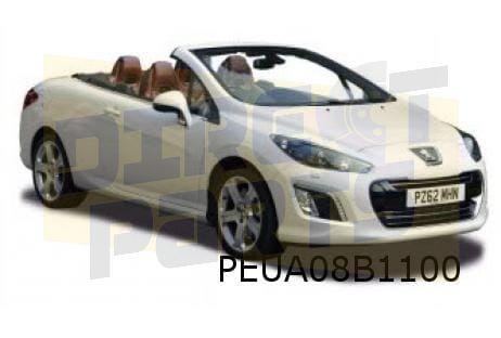 Peugeot 308CC Mattenset (4x) 'luxe velours' Origineel! 9663F, -, -, Nieuw, Ophalen of Verzenden