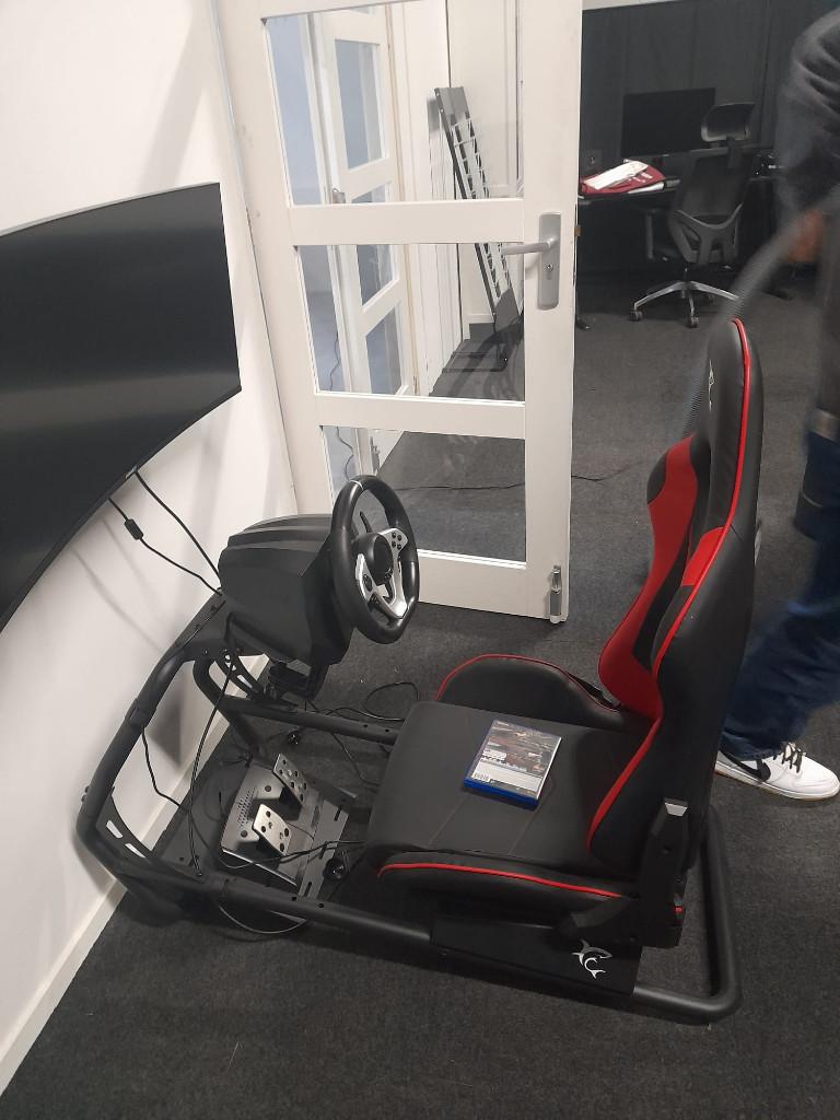 Compleet nieuwe Game opstelling met scherm, racestoel etc., Ophalen, Nieuw