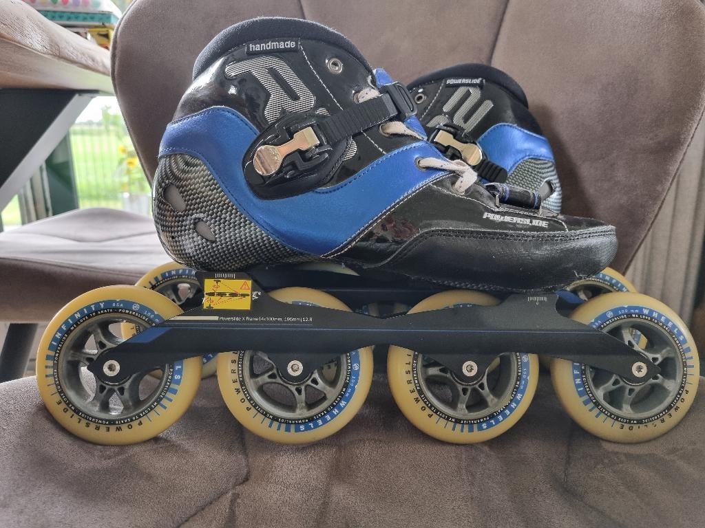 Gave powerslide R2 skeelers maat 45, Sport en Fitness, Ophalen of Verzenden, Zo goed als nieuw, Inline skates 4 wielen, Powerslide
