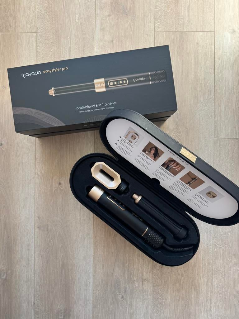 Novado Easystyler Pro - Airstyler - ALS NIEUW, Ophalen of Verzenden, Zo goed als nieuw, Krultang of Stijltang