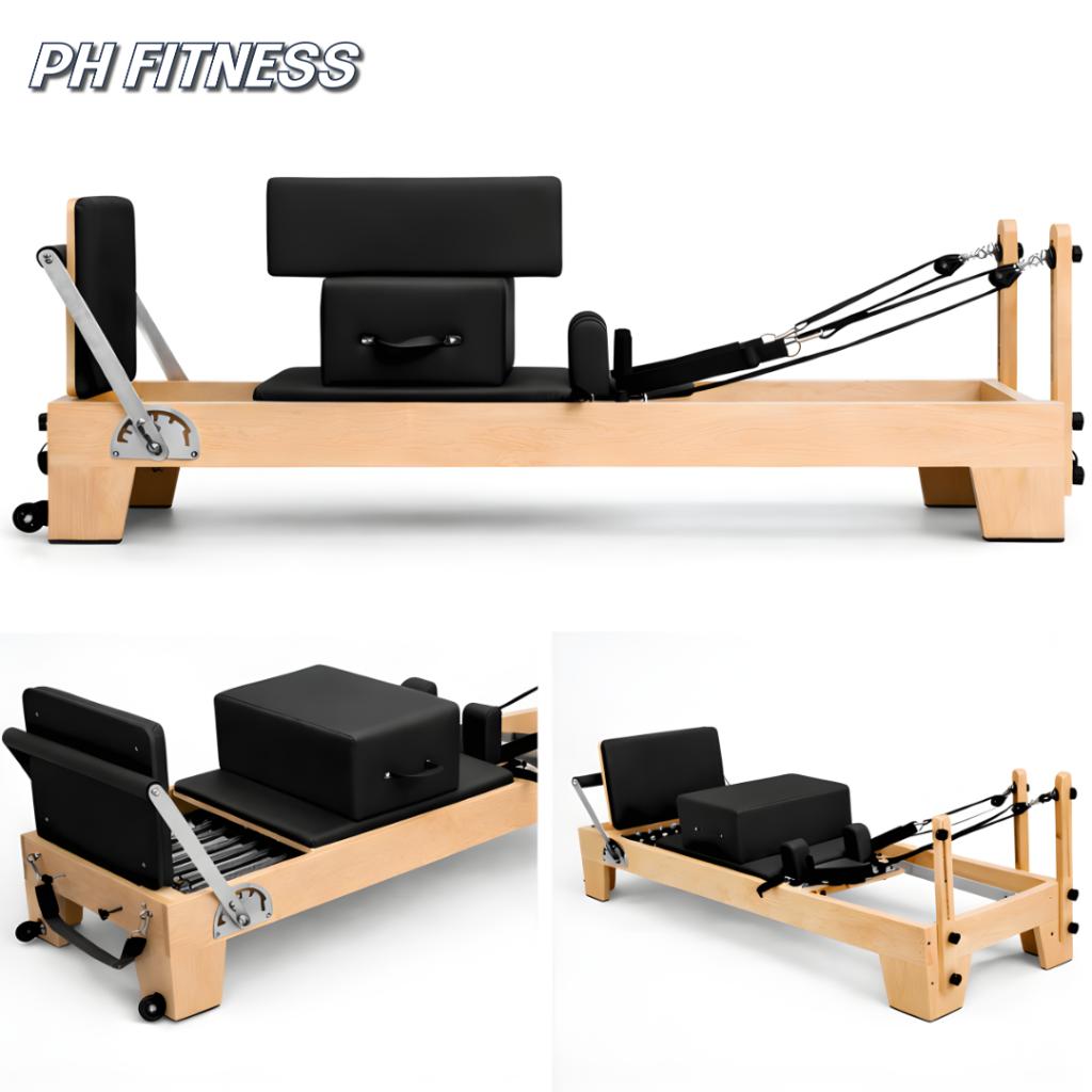 Pilates Reformer Studio Kwaliteit Hout | 6 Veren PH Fitness, Zurichstraat 20, 6135LP Sittard, PH Fitness, Nieuw, Ophalen of Verzenden