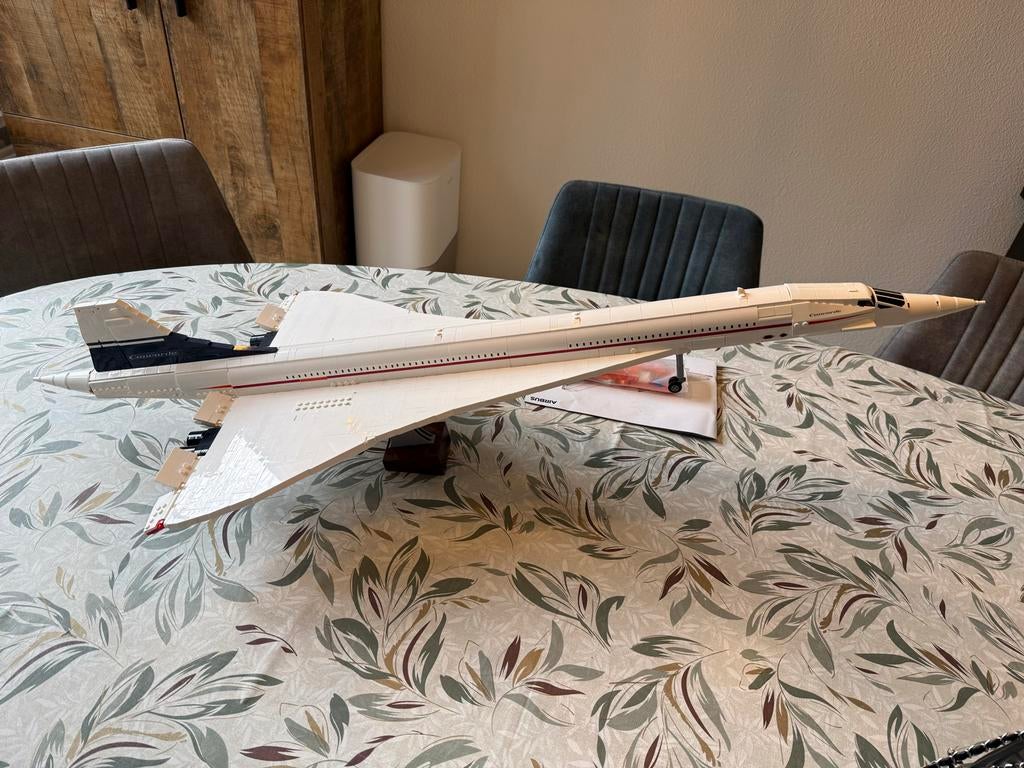 Airbus Concorde Bouwblokken - meer dan 2000 stukjes, Ophalen of Verzenden, Zo goed als nieuw, Overige merken
