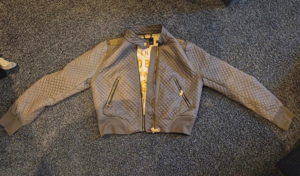 Gewatteerd bikerjack van Goldbergh maat XL/42, Kleding | Dames, Jasjes, Kostuums en Pakken, Maat 42/44 (L), Ophalen of Verzenden
