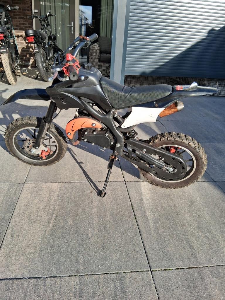 Crossmotortje kapot, Fietsen en Brommers, Minibikes, Midibikes en Pitbikes, Ophalen, Gebruikt, Overige typen