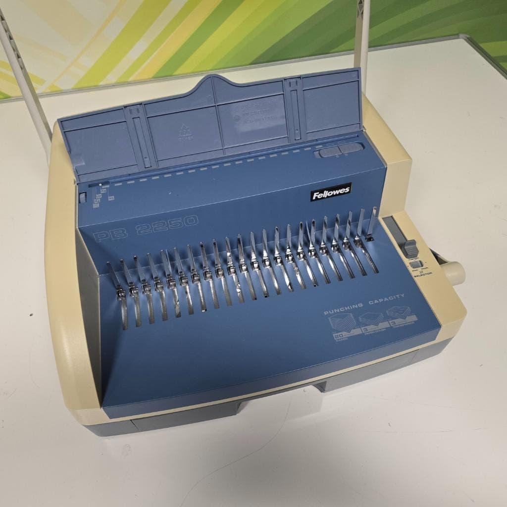 Fellowes PB 2250 inbindmachine, Diversen, Ophalen, Gebruikt